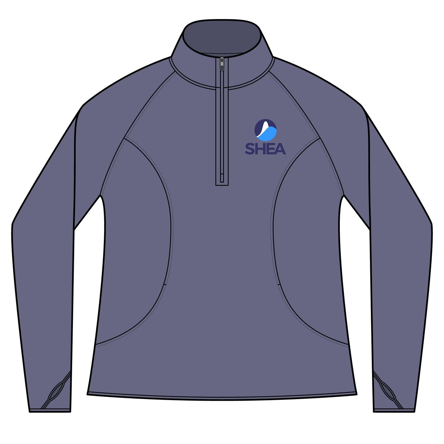 Ladies Sport-Wick® Stretch Quarter-Zip Pullover (Embroidery)