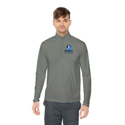 Unisex Quarter-Zip Pullover with SHEA Logo