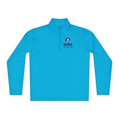 Unisex Quarter-Zip Pullover with SHEA Logo