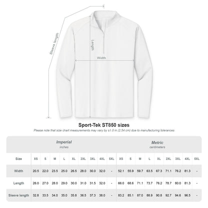 Men's Sport-Wick® Quarter-Zip Pullover w/ SHEA Logo