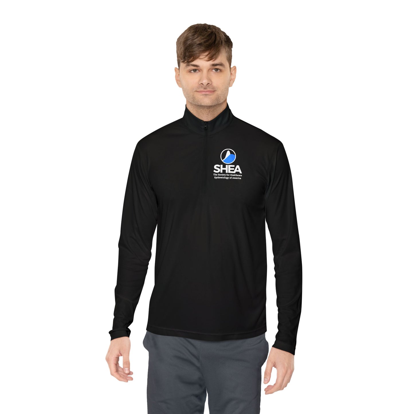 Unisex Quarter-Zip Pullover with SHEA Logo