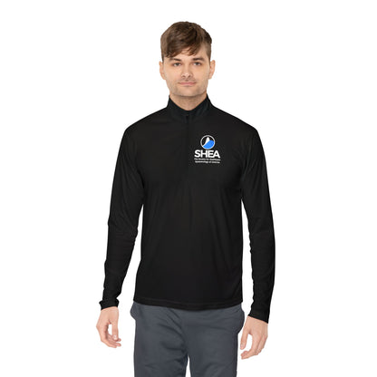 Unisex Quarter-Zip Pullover with SHEA Logo