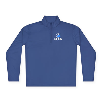 Unisex Quarter-Zip Pullover with SHEA Logo