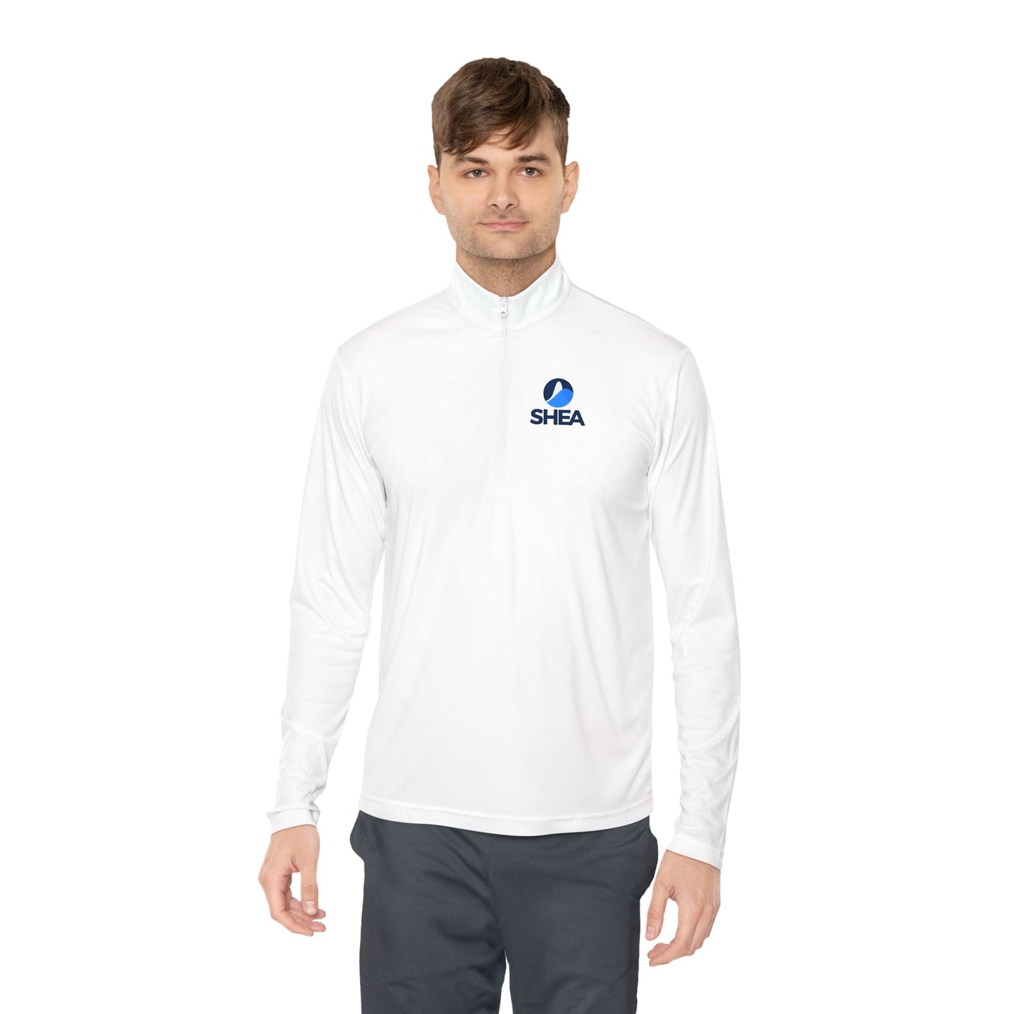 Unisex Quarter-Zip Pullover with SHEA Logo