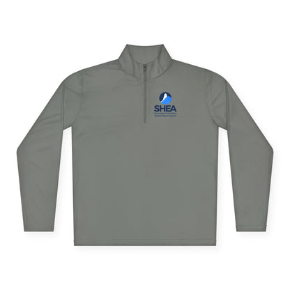 Unisex Quarter-Zip Pullover with SHEA Logo