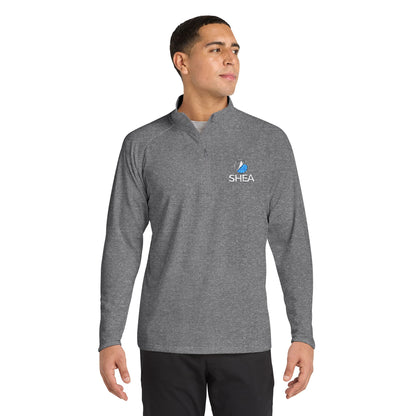 Men's Sport-Wick® Quarter-Zip Pullover w/ SHEA Logo