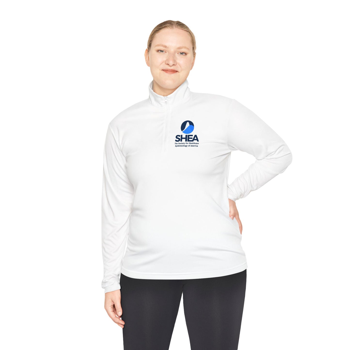 Unisex Quarter-Zip Pullover with SHEA Logo