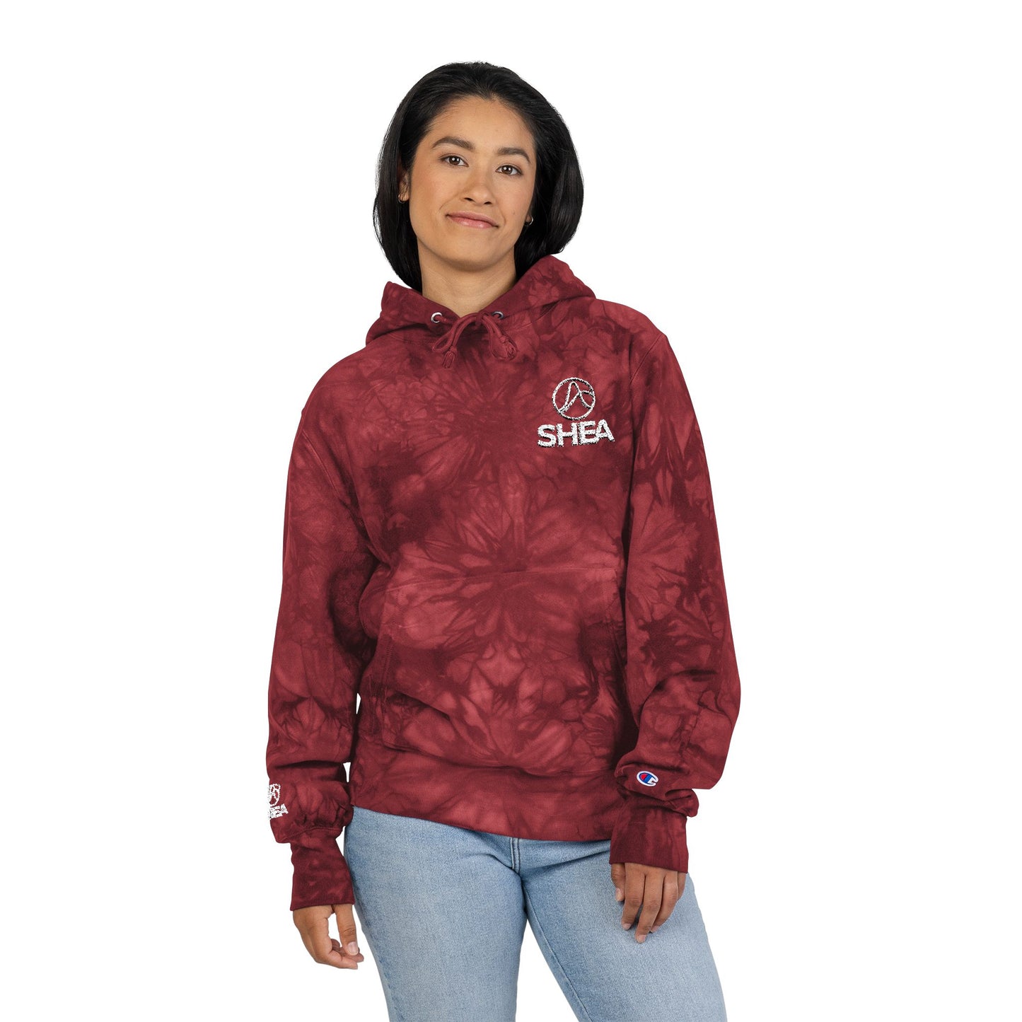 SHEA Logo Tie-Dye Hoodie