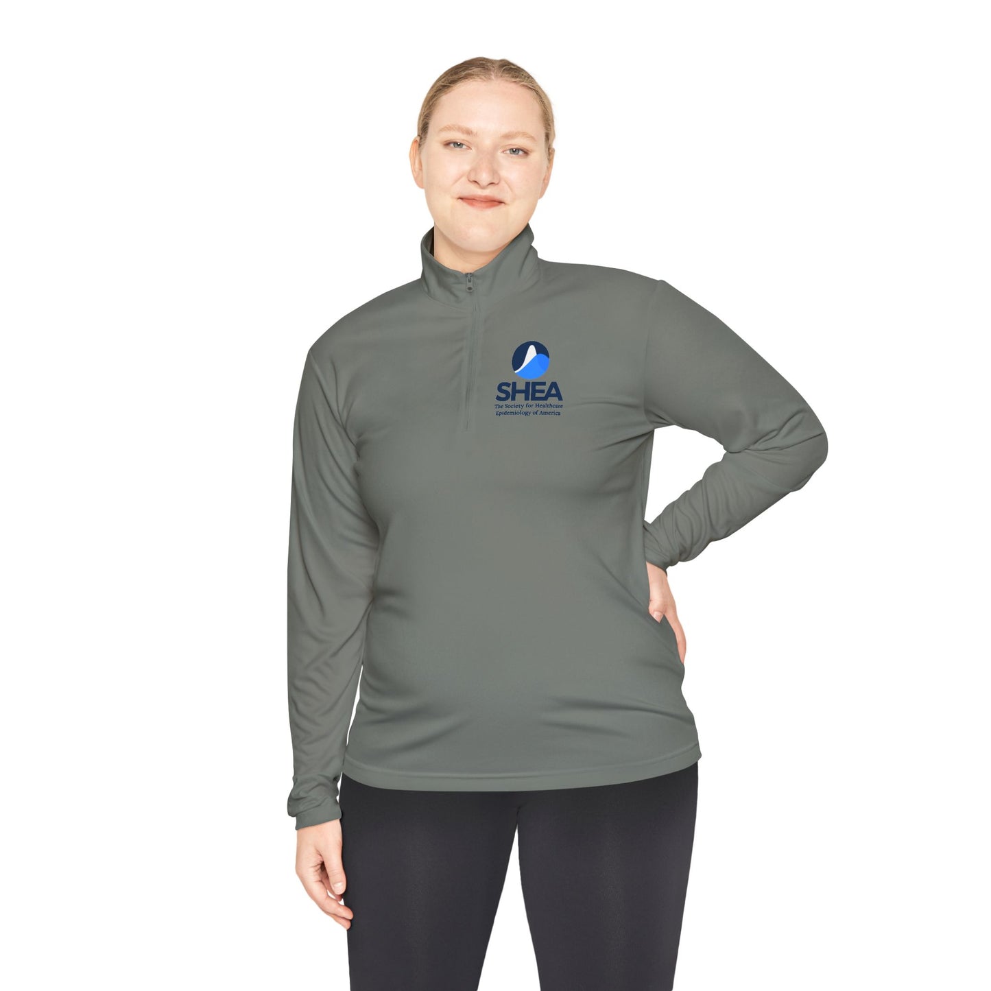 Unisex Quarter-Zip Pullover with SHEA Logo