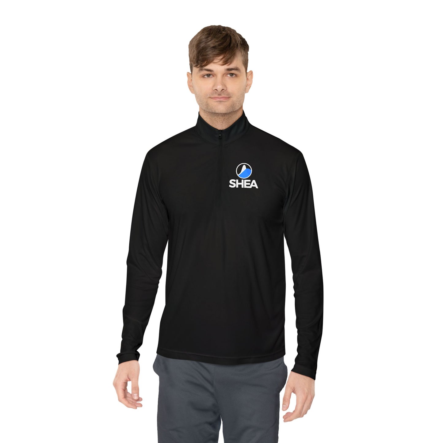 Unisex Quarter-Zip Pullover with SHEA Logo