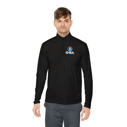 Unisex Quarter-Zip Pullover with SHEA Logo