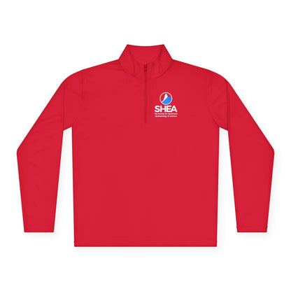 Unisex Quarter-Zip Pullover with SHEA Logo