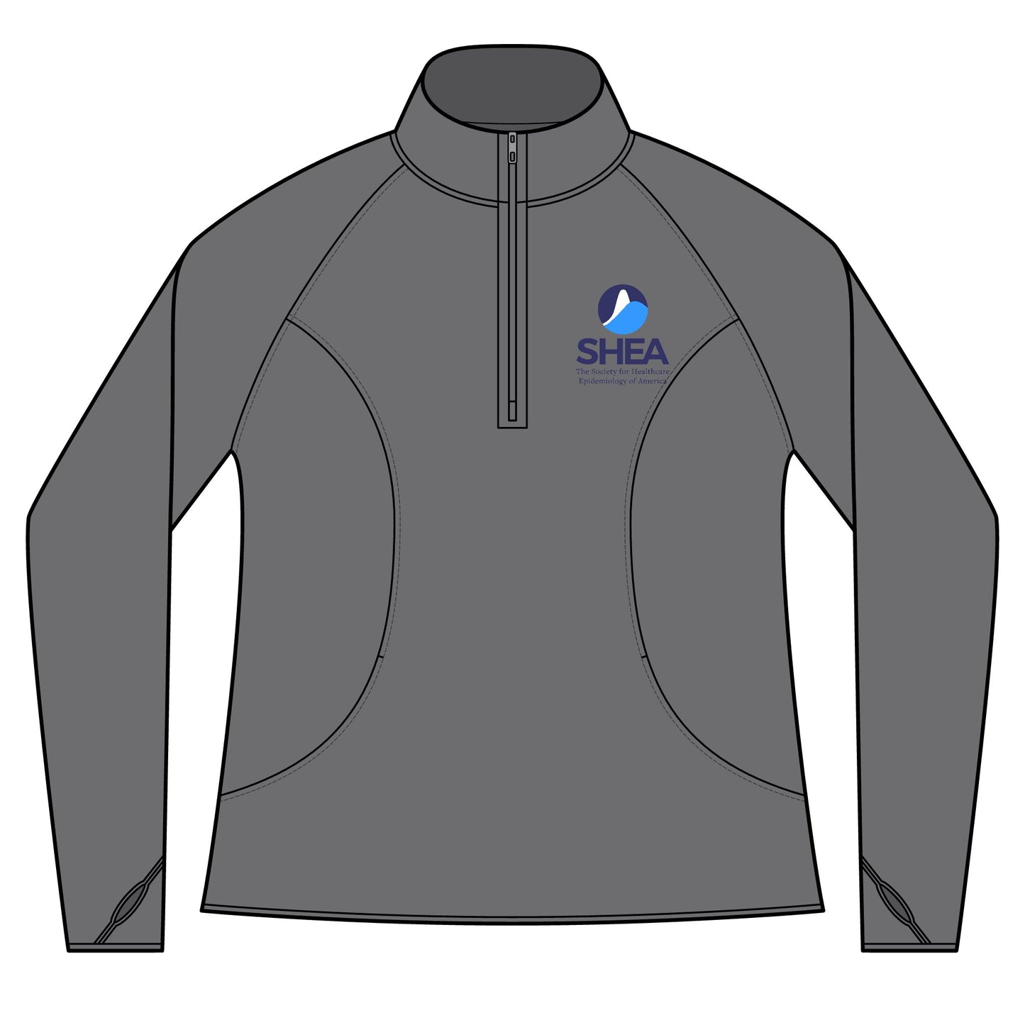 Ladies Sport-Wick® Stretch Quarter-Zip Pullover (Embroidery)