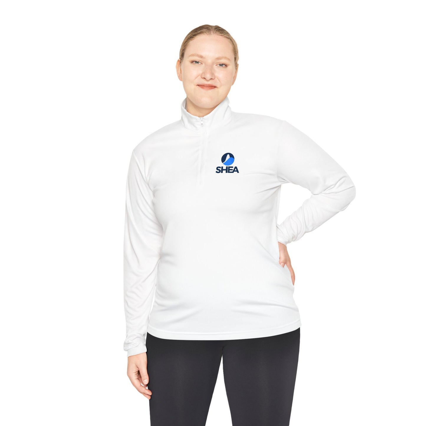 Unisex Quarter-Zip Pullover with SHEA Logo