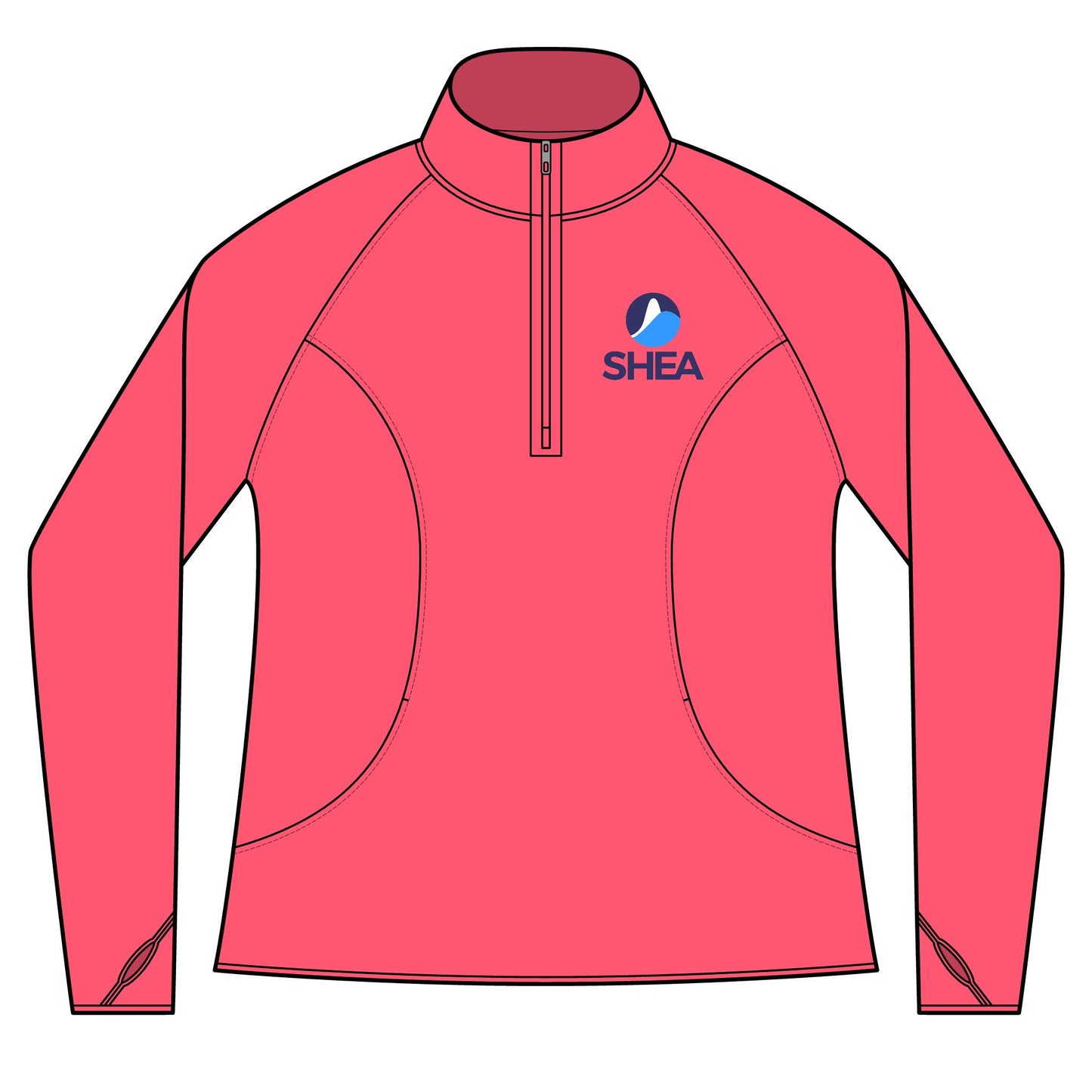 Ladies Sport-Wick® Stretch Quarter-Zip Pullover (Embroidery)
