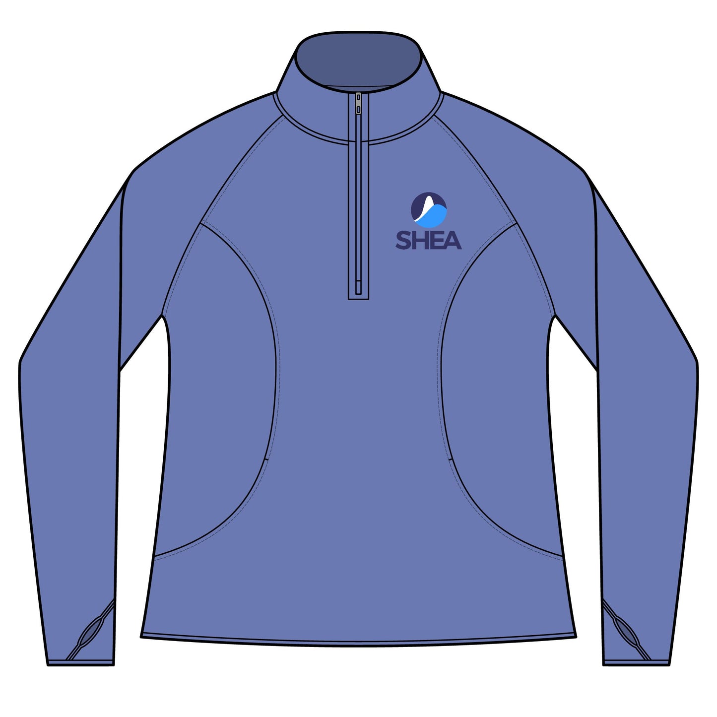 Ladies Sport-Wick® Stretch Quarter-Zip Pullover (Embroidery)