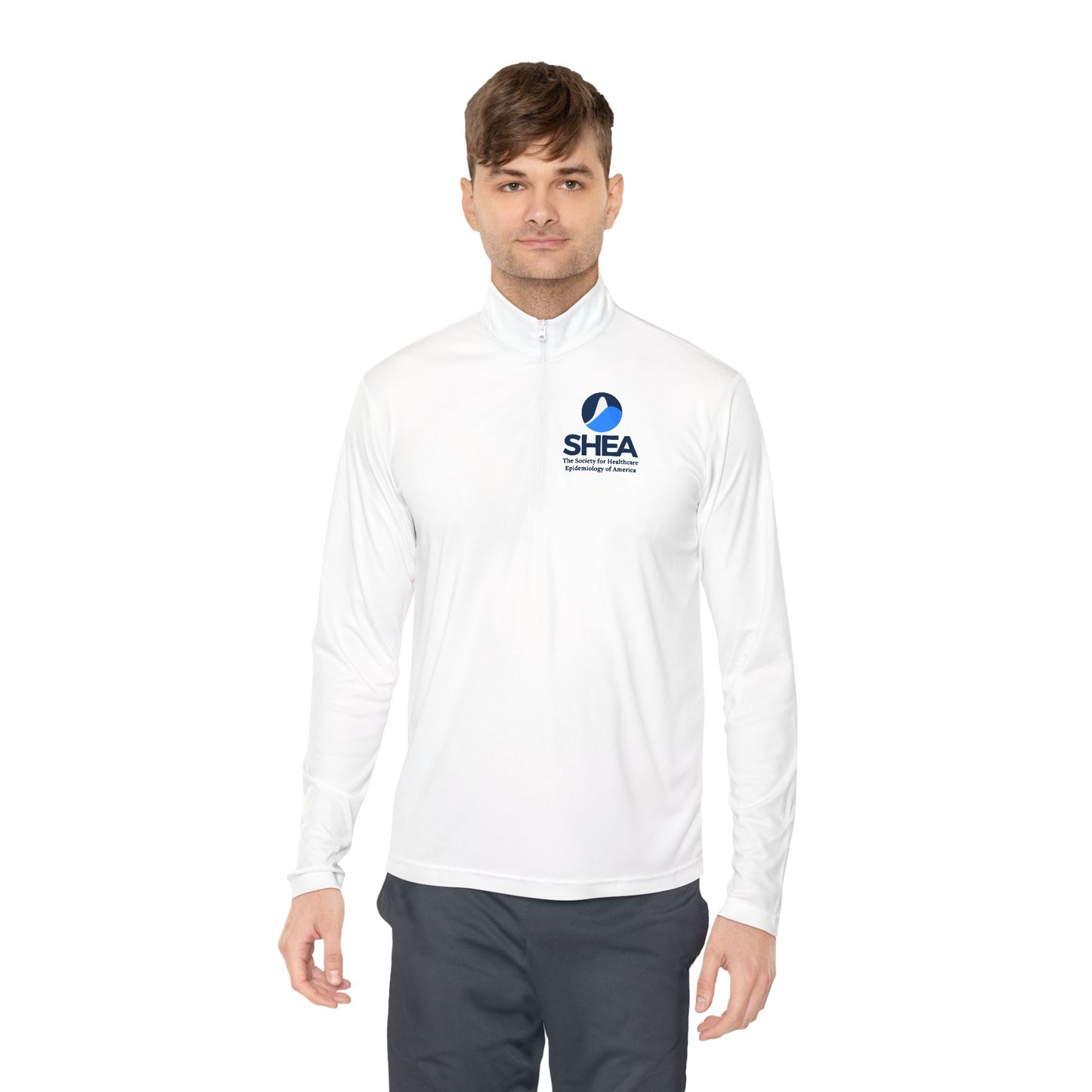 Unisex Quarter-Zip Pullover with SHEA Logo