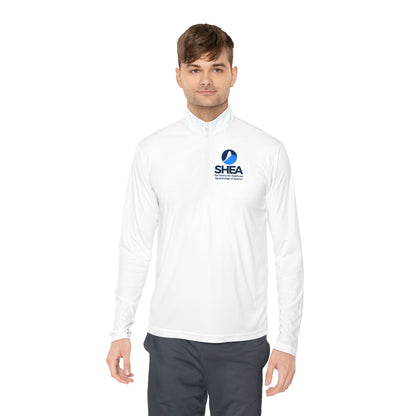 Unisex Quarter-Zip Pullover with SHEA Logo