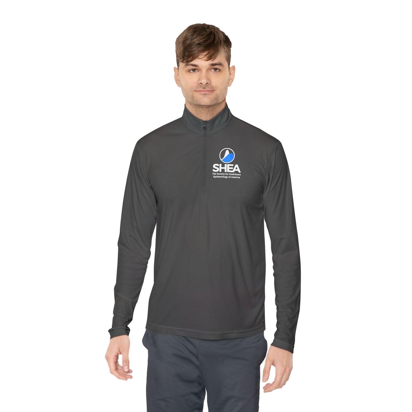 Unisex Quarter-Zip Pullover with SHEA Logo