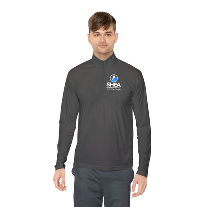 Unisex Quarter-Zip Pullover with SHEA Logo