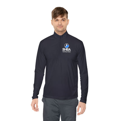Unisex Quarter-Zip Pullover with SHEA Logo
