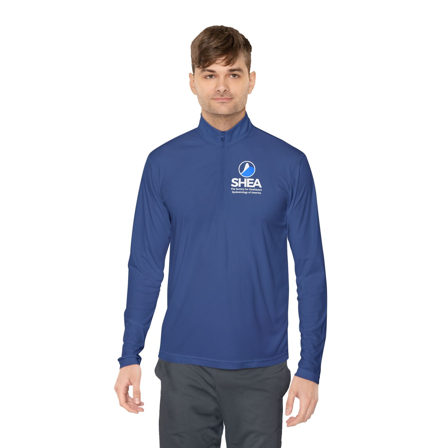 Unisex Quarter-Zip Pullover with SHEA Logo