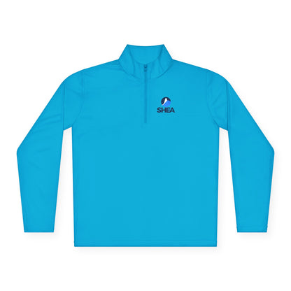 Unisex Quarter-Zip Pullover with SHEA Logo