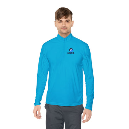 Unisex Quarter-Zip Pullover with SHEA Logo