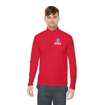 Unisex Quarter-Zip Pullover with SHEA Logo