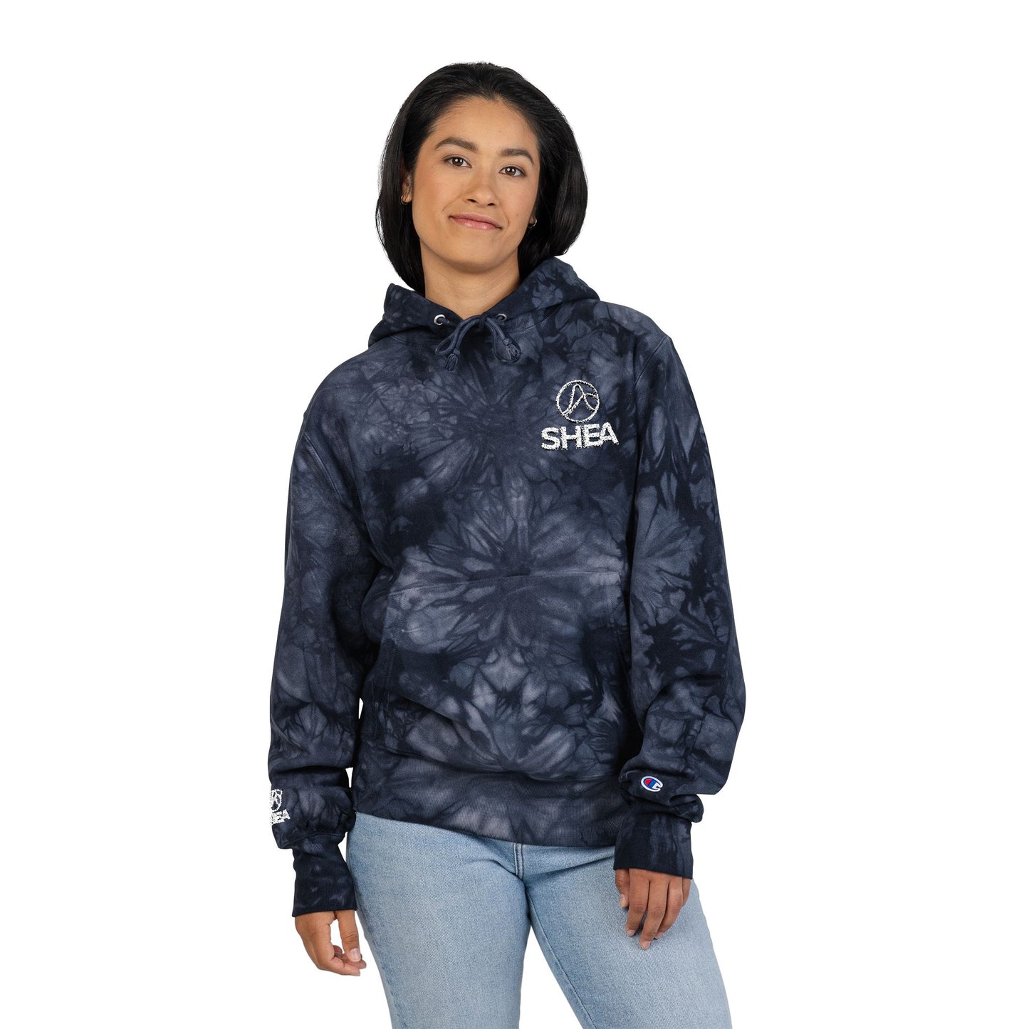SHEA Logo Tie-Dye Hoodie